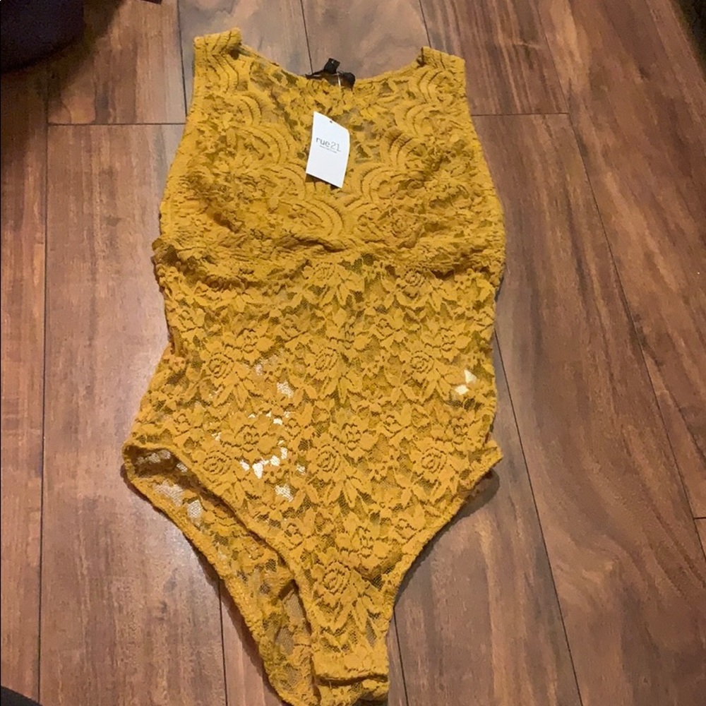 Lace teddy!